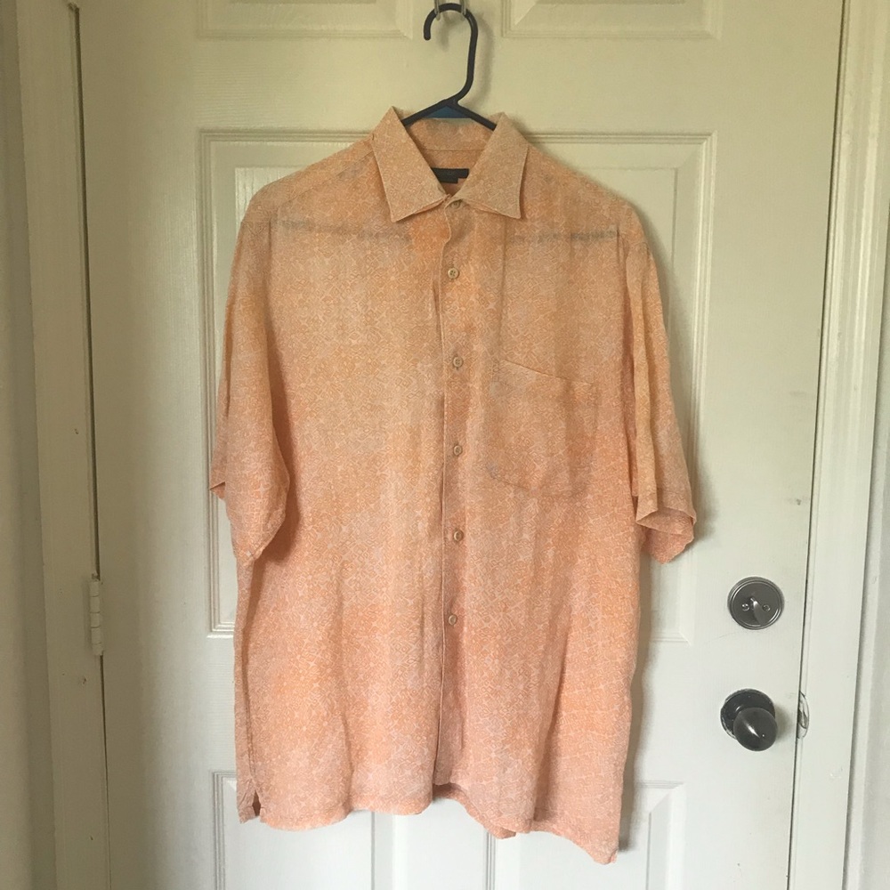 Zegna Sport Geometric Pattern Shirt